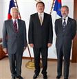 Predseda NR SR Pavol Paška prijal rektora Piera Calzolariho a prorektora Guida Gambettu z Bolonskej univerzity.
(Otvorí sa v novom okne)
