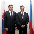 Predseda NR SR Pavol Paška prijal predsedu vlády Českej republiky Jana Fischera (Otvorí sa v novom okne)