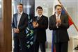 Predseda Národnej rady SR Pavol Paška, minister kultúry SR Marek Maďarič a primátor mesta Košice Richard Raši - malá kulltúrna ochutnávka z programovej ponuky Košíc - Európskeho hlavného mesta kultúry 2013.
(Otvorí sa v novom okne)