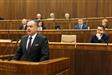 26.11.2014 vystúpil pred poslancami NR SR prezident Slovenskej republiky pán Andrej Kiska. (Otvorí sa v novom okne)