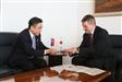 Prijatie mimoriadneho a splnomocneného veľvyslanca Japonska v SR J. E. Akio Egawa predsedom NR SR Petrom Pellegrinim. (Otvorí sa v novom okne)