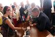 Národná rada bola v rámci Dňa otvorených dverí po celý deň otvorená pre verejnosť. Ľudia si mohli pozrieť aj priestory, do ktorých sa bežne nedostanú v sprievode predsedu NR SR Petra Pellegriniho.
(Otvorí sa v novom okne)