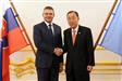 Prijatie generálneho tajomníka OSN Pan Ki-muna predsedom Národnej rady SR Petrom Pellegrinim.
(Otvorí sa v novom okne)