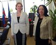 Podpredsedníčka Národnej rady Slovenskej republiky Jana Laššáková prijala pani Tugu Tarle, chargé d´affaires a. i. Chorvátskej republiky v SR. (Otvorí sa v novom okne)