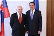 Predseda Národnej rady SR pán Pavol Paška prijal mimoriadneho a splnomocneného veľvyslanca Slovinskej republiky v SR J.E. pána Stanislava Vidoviča.
(Otvorí sa v novom okne)