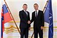 Prijatie generálneho tajomníka NATO Jensa Stoltenberga predsedom Národnej rady SR Petrom Pellegrinim.
(Otvorí sa v novom okne)