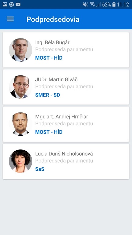 Podpredsedovia